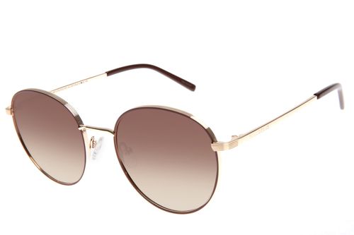 Óculos De Sol Feminino Chilli Beans Redondo Dourado