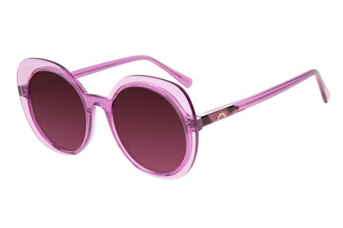 Óculos de Sol Feminino  Harry Potter Lumus Roxo