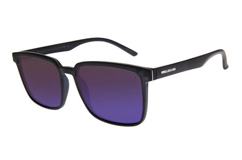 Óculos de Sol Feminino Chilli Beans Polarizado Quadrado Azul