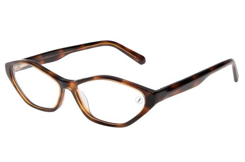 Armação Para Óculos de Grau Feminino Chilli Beans Gatinho Acetato Marrom Escuro