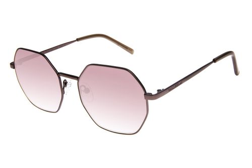 Óculos de Sol Feminino Chilli Beans Hexagonal Metal Laranja