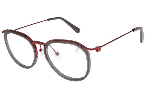 Armação Para Óculos De Grau Feminino Chilli Beans Redondo Vermelho