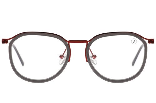 Armação Para Óculos De Grau Feminino Chilli Beans Redondo Vermelho
