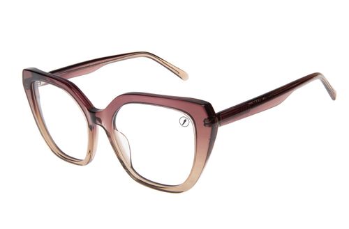 Armação Para Óculos De Grau Feminino Chilli Beans Cat Degradê Rosé