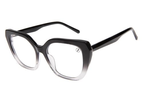 Armação Para Óculos De Grau Feminino Chilli Beans Cat Degradê Preto