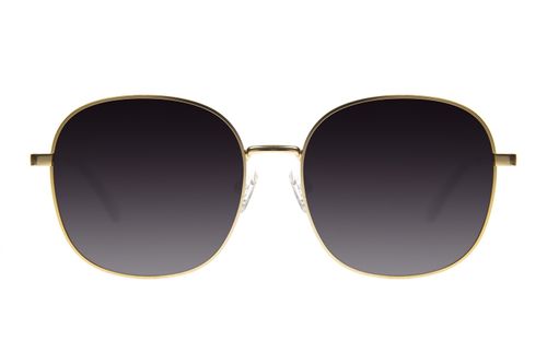 Óculos de Sol Feminino Chilli Beans Polarizado Redondo Slim Dourado