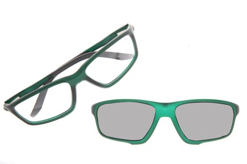 Armação Para Óculos De Grau Masculino Chilli Beans Multi Quadrado Verde