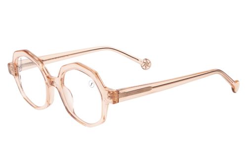 Armação Para Óculos de Grau Feminino Western Redondo Transparente