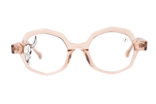 Armação Para Óculos de Grau Feminino Western Redondo Transparente