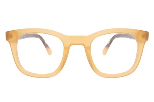 Armação Para Óculos de Grau Masculino Premium Quadrado AC Amarelo