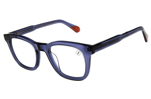 Armação Para Óculos de Grau Masculinon Premium Quadrado AC Azul