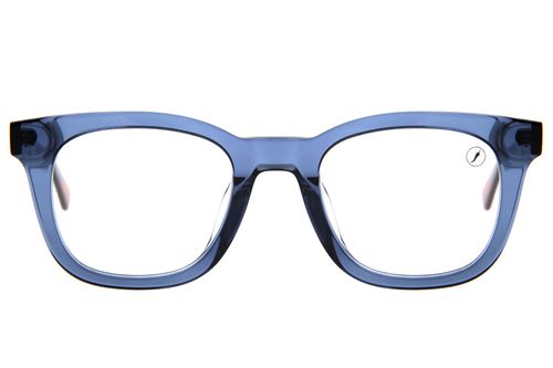 Armação Para Óculos de Grau Masculinon Premium Quadrado AC Azul
