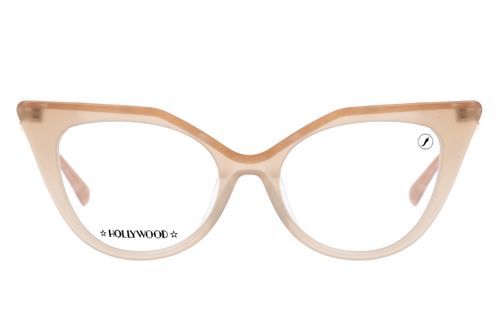 Armação Para Óculos de Grau Feminino Hollywood Vintage Pin-Up Rosé