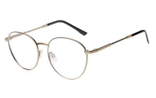Armação para Óculos de Grau Ótica Chilli Beans Feminino Dourado