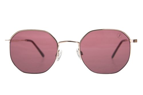 Óculos de Sol Unissex Chilli Beans Hexagonal Fashion Vermelho