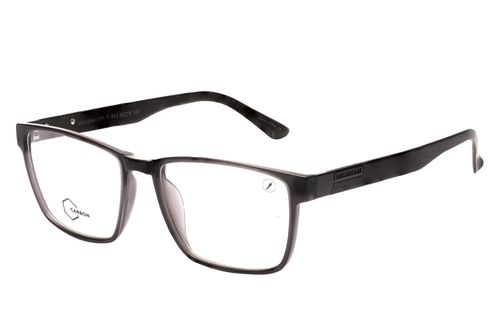 Armação Para Óculos de Grau Masculino Fibra de Carbono Quadrado Preto