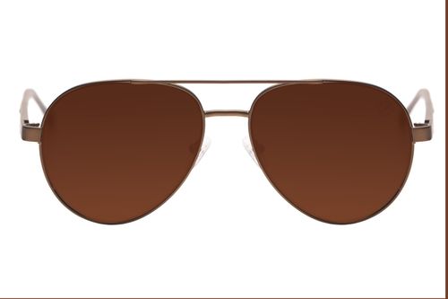 Óculos de Sol Masculino Fibra de Carbono Aviador MT Marrom