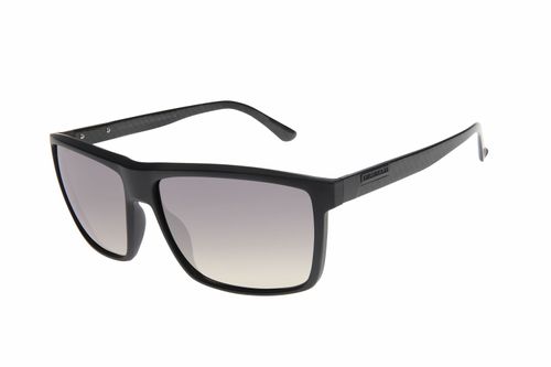 Óculos de Sol Masculino Fibra de Carbono Quadrado Clássico Preto