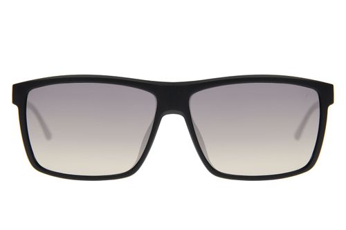 Óculos de Sol Masculino Fibra de Carbono Quadrado Clássico Preto