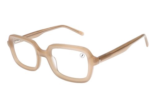 Armação Para Óculos de Grau Feminino Chilli Beans Quadrado Acetato Bege