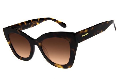 Óculos de Sol Feminino Chilli Beans Gatinho AC Tartaruga