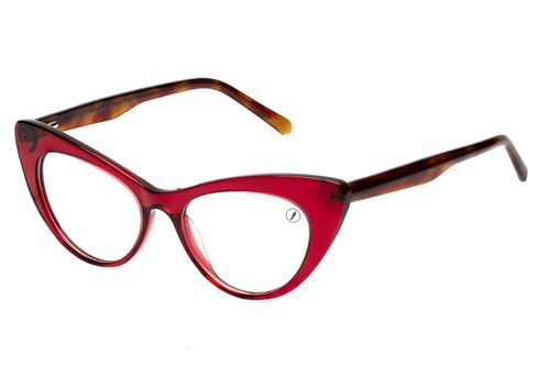 Armação Para Óculos de Grau Feminino Chilli Beans Gatinho Vermelho Fashion