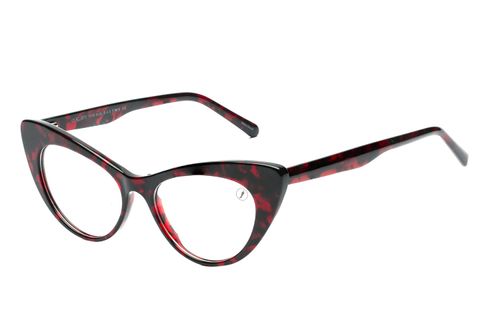 Armação Para Óculos de Grau Feminino Chilli Beans Gatinho Vermelho Mescla
