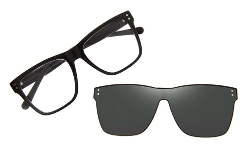 Armação Para Óculos de Grau Masculino Ótica Multi Quadrado Polarizado Marrom