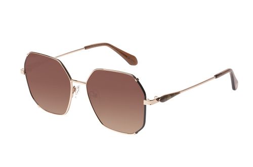 Óculos de Sol Feminino Marilyn Monroe Hexagonal Rosé