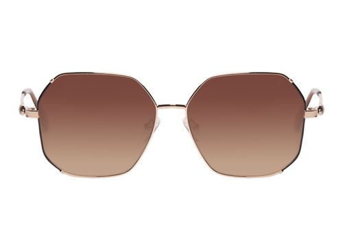 Óculos de Sol Feminino Marilyn Monroe Hexagonal Rosé