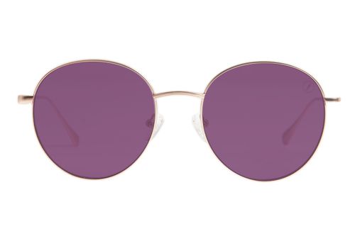 Óculos de Sol Feminino Street Sports Banhado A Ouro Tênis Rosé