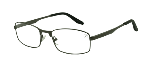 Armação Para Óculos de Grau Masculino Metal Slim Ônix