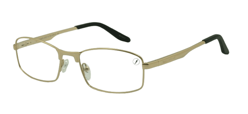 Armação Para Óculos de Grau Masculino Metal Slim Dourado