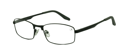 Armação Para Óculos de Grau Masculino Metal Slim Preto