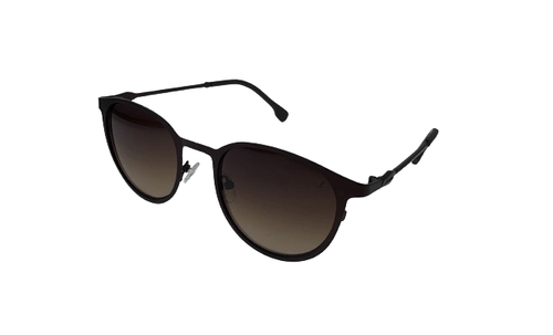 Óculos de Sol Masculino Chilli Beans Redondo Degradê Marrom