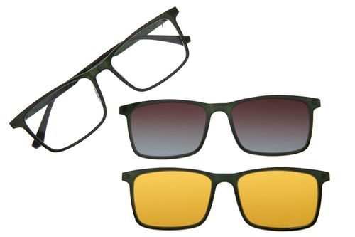 Armação Para Óculos de Grau Masculino Chilli Beans Multi Lente Preto Polarizado