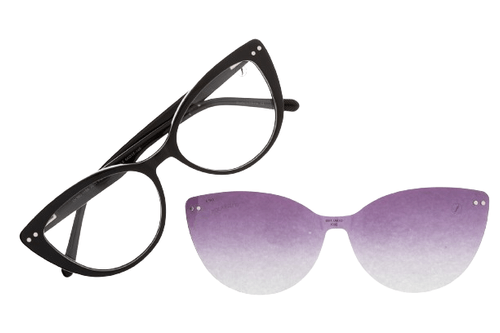 Armação Para Óculos de Grau Feminino Chilli Beans Multi Cat Preto