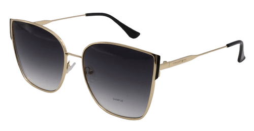 Óculos de Sol Feminino Chilli Beans Gatinho Metal Flap Dourado