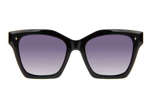 Óculos de Sol Feminino Acetato Italiano Polarizado Degradê Preto