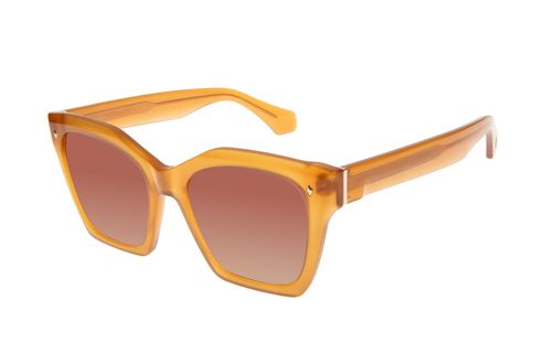 Óculos de Sol Feminino Acetato Italiano Polarizado Caramelo