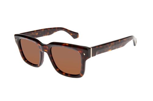 Óculos de Sol Masculino Acetato Italiano Bossa Nova Tartaruga Polarizado