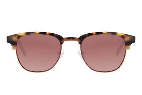 Óculos de Sol Unissex Acetato Italiano Jazz Tartaruga