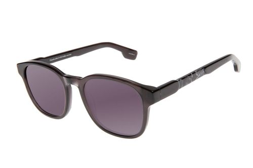 Óculos de Sol Unissex Acetato Italiano Casual Degradê Preto