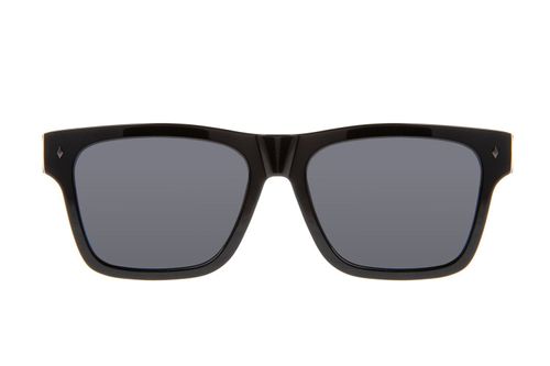 Óculos de Sol Masculino Acetato Italiano Polarizado Preto