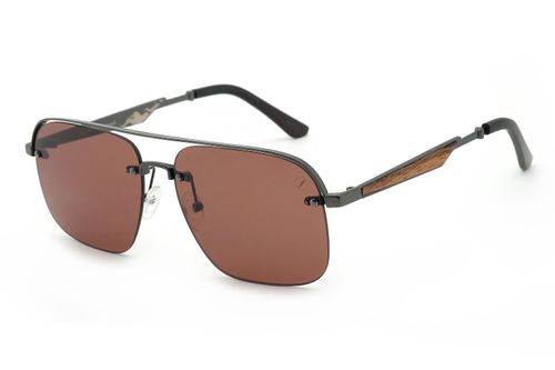 Óculos De Sol Feminino Casillero Del Diablo Marrom