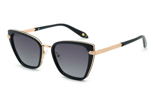 Óculos De Sol Feminino Casillero Del Diablo Cat Polarizado Preto