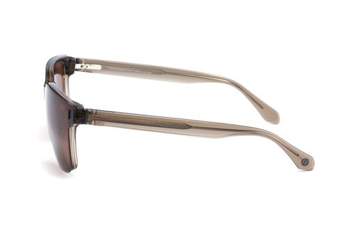 Armação Para Óculos de Grau Masculino Acetato Italiano Multi Quadrado Bege