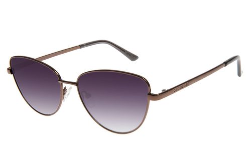 Óculos de Sol Feminino Chilli Beans Gatinho Metal Marrom