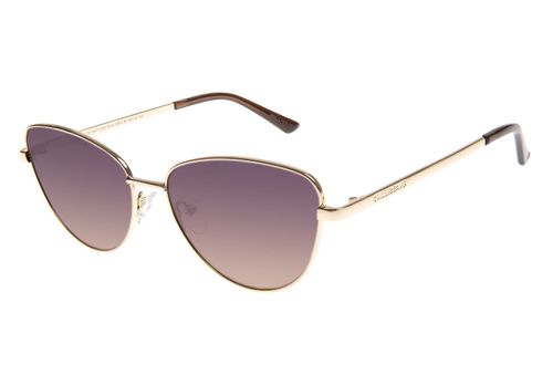 Óculos de Sol Feminino Chilli Beans Gatinho Metal Dourado