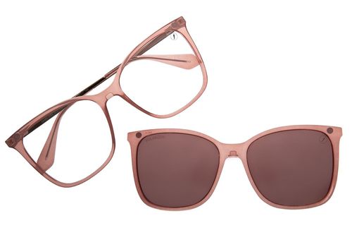 Armação Para Óculos de Grau Feminino Chilli Beans Multi Polarizado Vinho